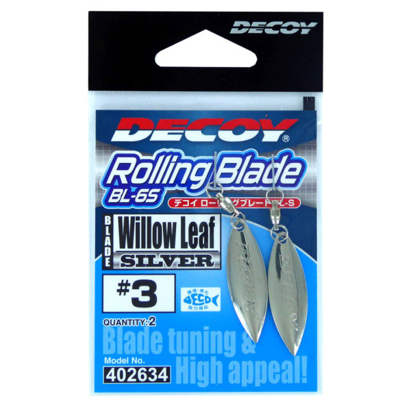 Dec 402641 Rolling Blade Silver #3.5 Pkt 2