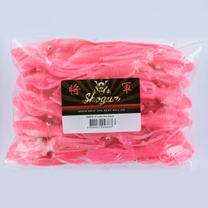 4" Lumo Pink Squid 50 Qty/Bag