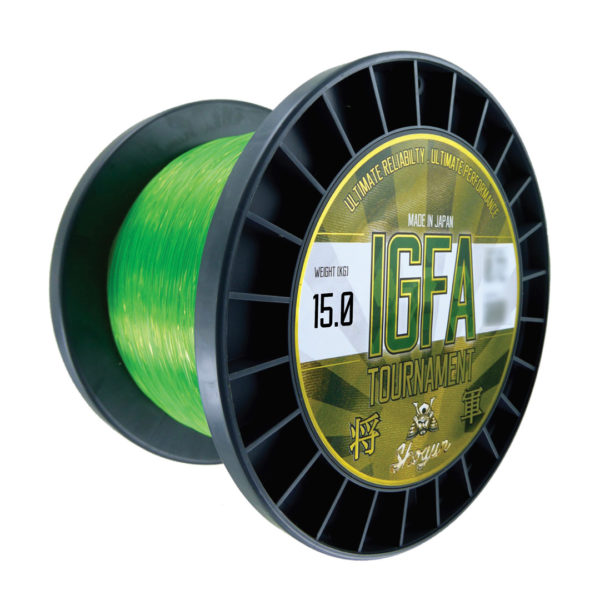 IGFA TOURNAMENT Fluro Green 15kg (0.56mm) 1000mt Spool