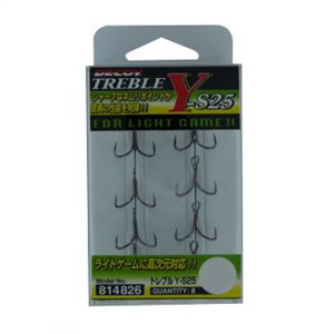 Decoy Y-s25 Treble Hook Light Game Treble Hooks Size 14-4802 for sale online 